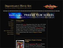 Tablet Screenshot of dragonlancemovie.com